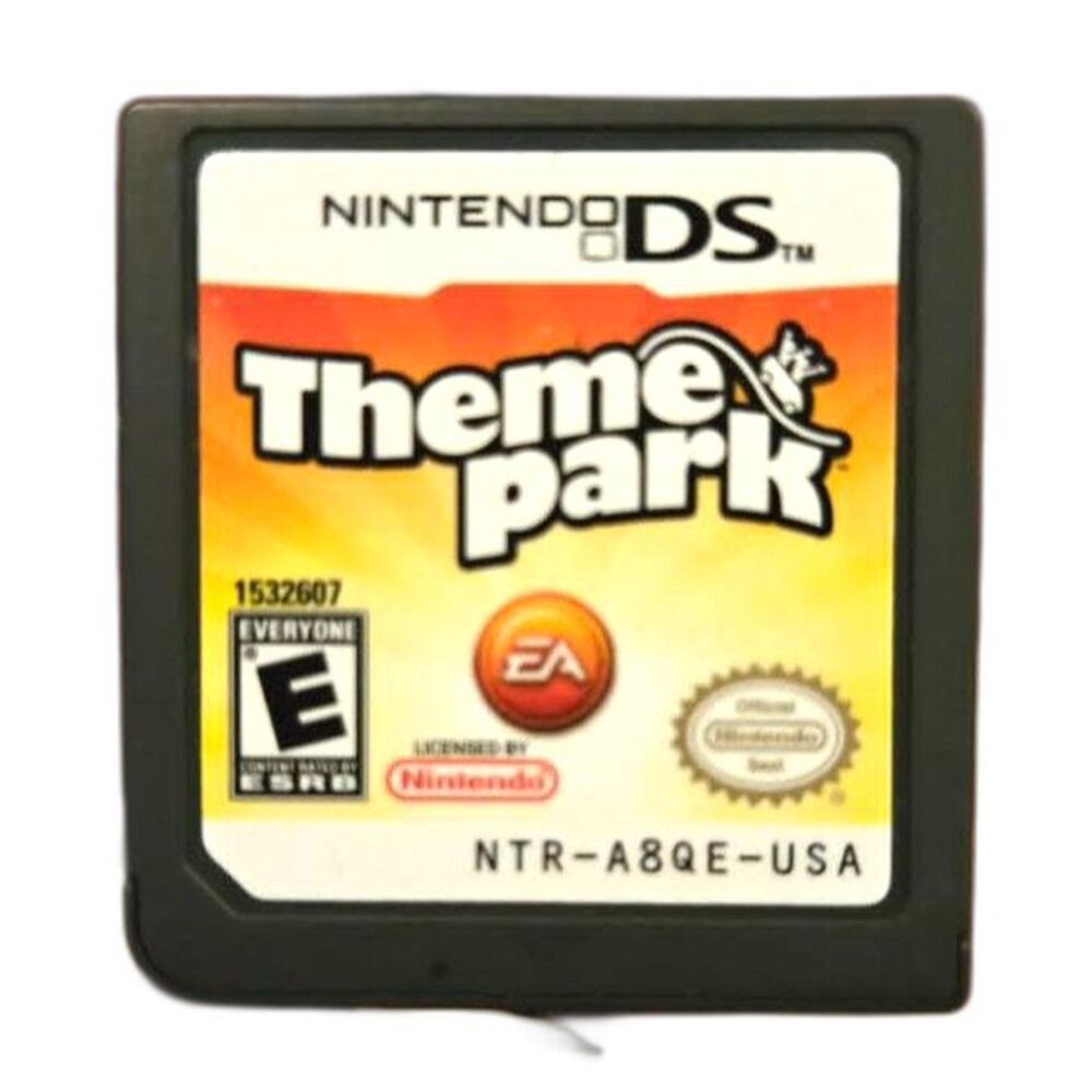 Theme Park Nintendo DS 3DS (Cartridge Only) Tested